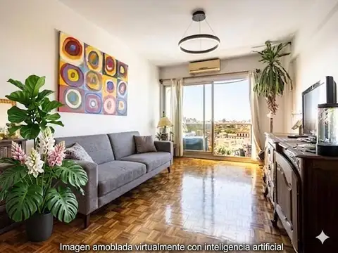 Venta Departamento 3 ambientes Luminoso Piso alto Al frente con Balcón Almagro
