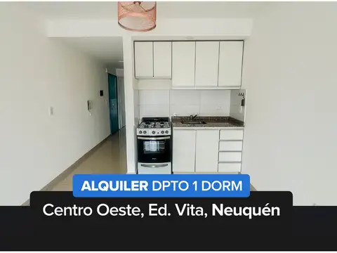Departamento 1 dormitorio en Alquiler Centro Oeste