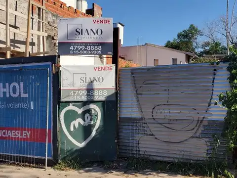 Terreno en Venta 19  mts Fondo