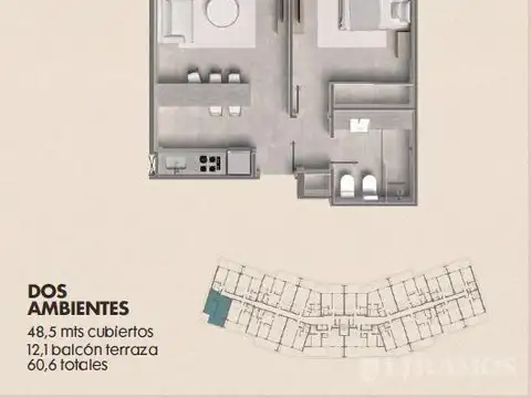 Departamento en Tortugas Woods KM 38, 5 Panamericana Ramal Pilar