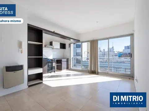 Depto 3 amb Barracas 55m2 cub balcon, amenities