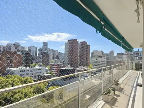 ALQUILER DEPTO 4 AMB BELGRANO 2 COCH. PISO ALTO 
