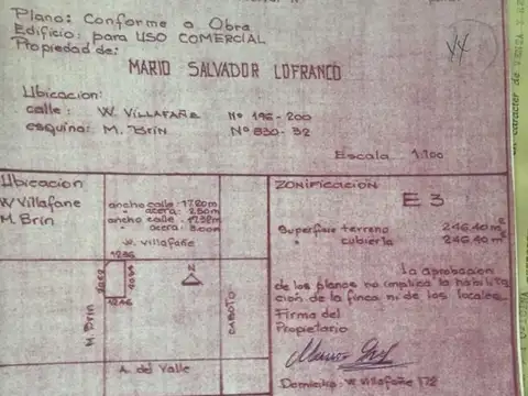 Wenceslao Villafañe 1100