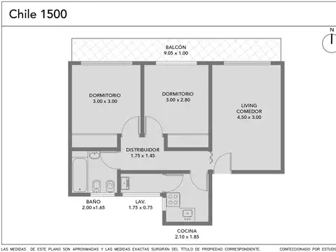 Departamento en Venta en Monserrat, USD 70.000