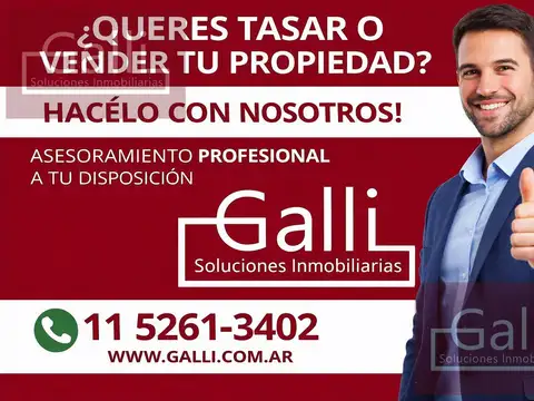Departamento 4 ambientes con 1 baño