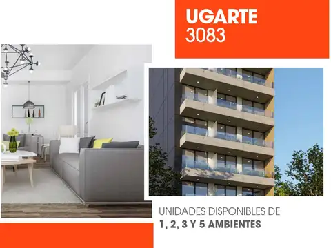 UGARTE 3083  2° B - BELGRANO - 1 ambiente con balcón de pozo