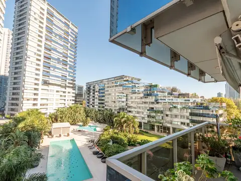 Monoambiente en venta en Zencity con cochera y baulera  - Puerto Madero