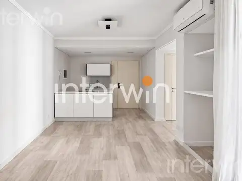 Departamento en alquiler - 2 ambientes c/balcón y cochera - recoleta -