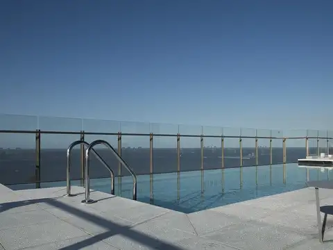 ALQUILER O VENTA Departamento 2 ambientes con VISTA AL RÍO en OLIVOS - Cochera