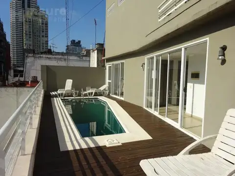 2 ambientes (mono dividido) en venta con amenities en Palermo