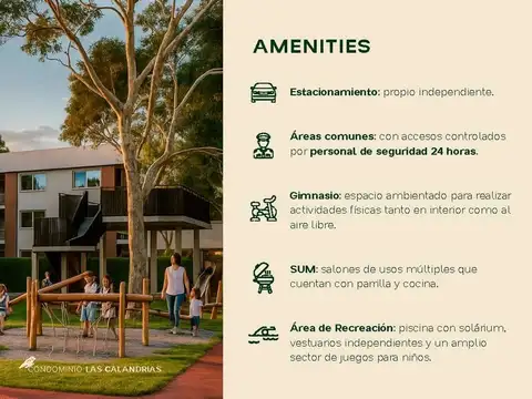 Departamento 2 ambientes con 1 baño