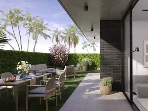 VENTA REMEROS BRICKELL 3 AMBIENTES CON JARDIN