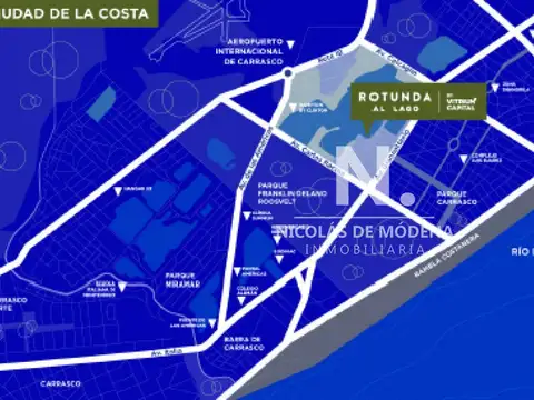 Moderno Apto de 1 Dormitorio con vista al lago- Ciudad de la costa,Canelones