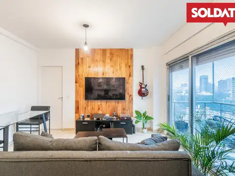 Departamento 2 amb ultimo piso Cañitas