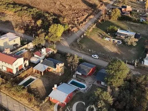 Venta Complejo Turístico De 3 Cabañas En 656 Mts² De Terreno Sobre Av. Principal De San Roque