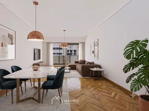 4 ambientes impecable con cochera fija en Recoleta
