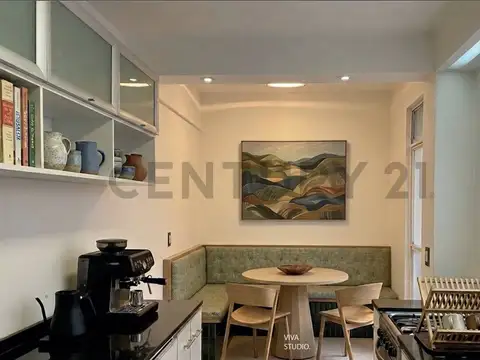 VENTA DEPARTAMENTO 3 AMBIENTES  CON VISTA AL RIO LAS CAÑITAS PALERMO SUPER LUMINOSO