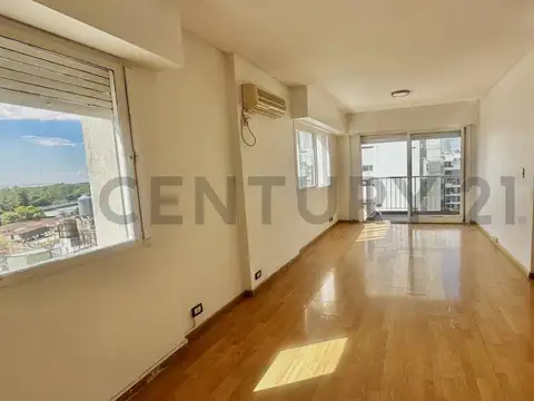 VENTA DEPARTAMENTO 3 AMBIENTES  CON VISTA AL RIO LAS CAÑITAS PALERMO SUPER LUMINOSO