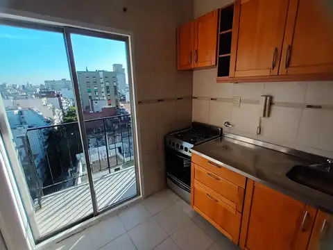 Alquiler 2 amb. 43 mts Piso 14° Vista Panorámica Balcón Malabia 2300 (Palermo)