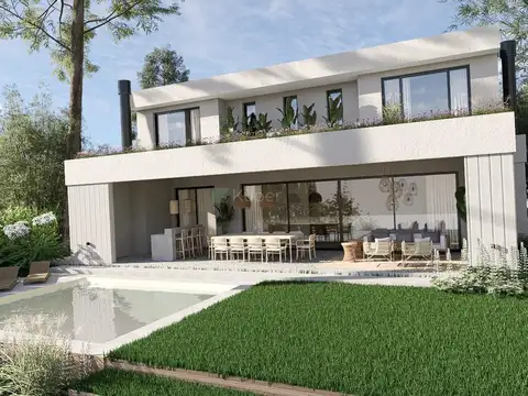 Casa en venta al lago con 4 dormitorios en Laguna Grande, Villanueva. 100