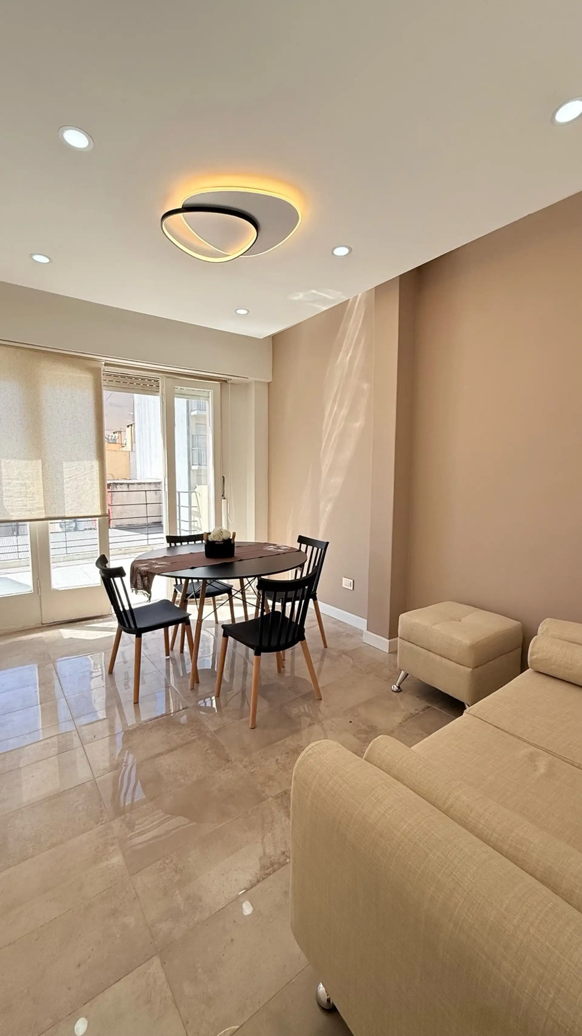Departamento 3 amb, 60m² con balcón terraza — Centro