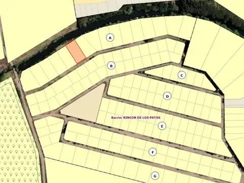 Terreno en Venta de 2169,0 m2