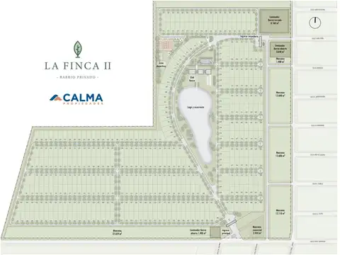 Venta Lote de 608 m2, La Finca II Barrio Privado -  Funes.