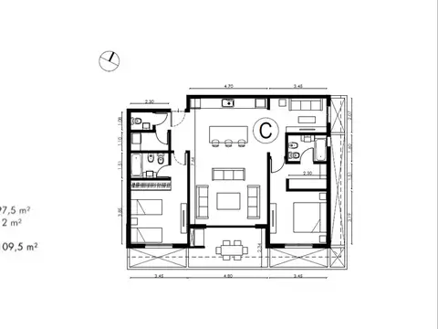 Departamento en Venta 1 año