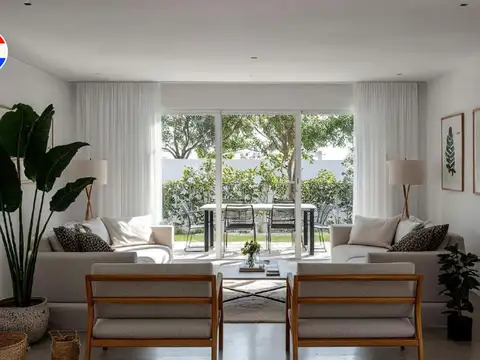 VENTA DEPTO 4 AMB. CON BALCÓN Y JARDIN PUNTA CHICA