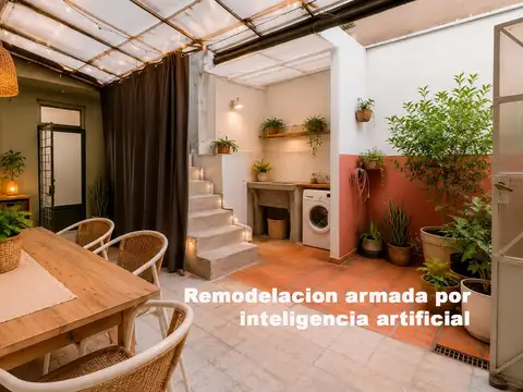VENTA CASONA LOTE PROPIO 8 AMB. EN VILLA URQUIZA -TERRAZA - TERRENO IDEAL PROYECTO PHS - PERMUTA  
