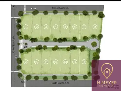 Terreno en Venta 26,59  mts Frente