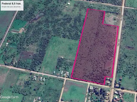 Terreno en Venta 10  mts Frente