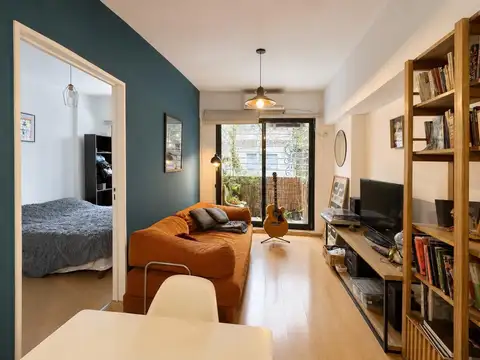 Departamento 2 ambientes con 1 baño