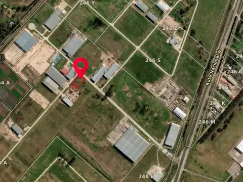 Lote Nro. 62 en Venta de 2.647 m2 en Parque Industrial Ruta 6