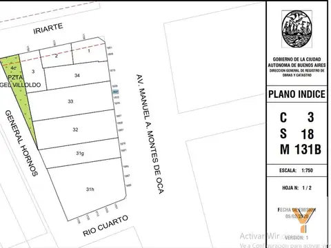 Terreno en Venta en Barracas, USD 1.380.000