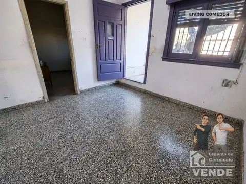 Casa 3 ambientes con 1 baño