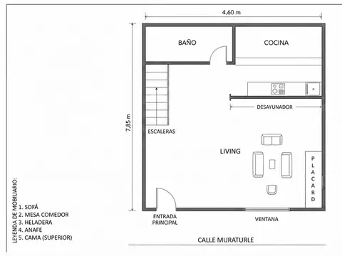 Depto Tipo Casa en Venta 31 años