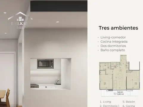 Departamento en Venta en Caballito, USD 158.811