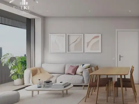 Departamento 3 ambientes con 1 baño