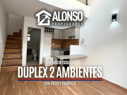 PH 2 AMBIENTES CON PATIO Y PARRILLA EN VENTA EN ESCALADA