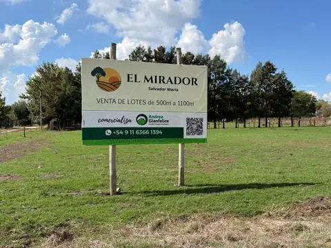 Terreno en Venta 19  mts Frente