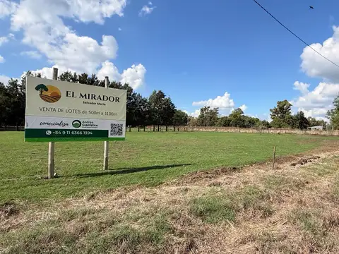 Terreno en Venta en Salvador Maria, USD 35.000