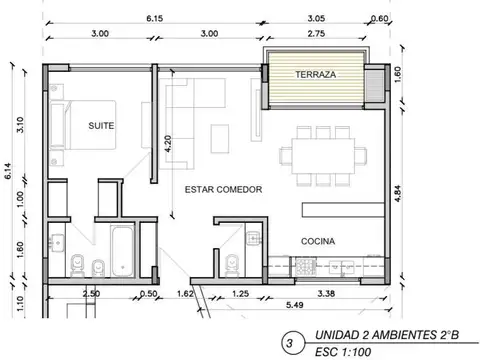 Ideal inversión de pozo departamento dos ambienes en el centro de San isidro.