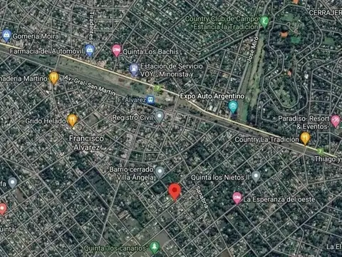 Terreno en Venta en Francisco Alvarez, USD 25.000