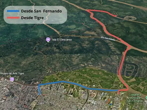 Terreno en Venta en Delta del Tigre, USD 42.000