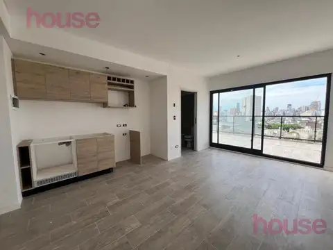 Departamento Monoambiente con 1 baño