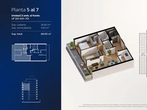 Departamento en Venta al Este