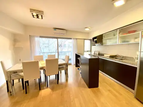 Departamento 2 ambientes con 1 baño