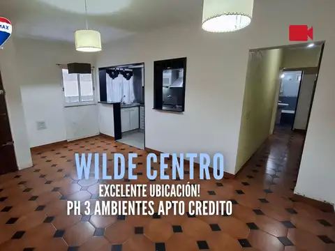 VENTA PH 3 AMB EN WILDE CENTRO APTO CREDITO