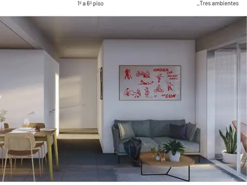 Venta, emprendimiento, 1,2 y 3 Ambientes, en Colegiales/Chacarita